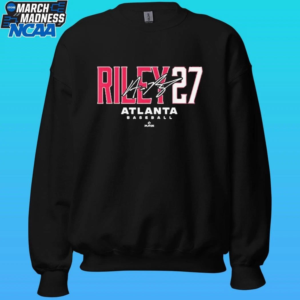 Name Number City Austin Riley 27 Atlanta Baseball Mlbpa Shirt