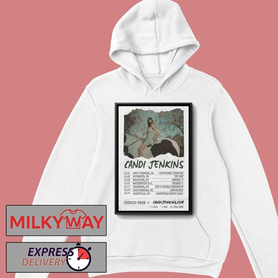 Candi Jenkins Winter 2026 Tour Poster shirt