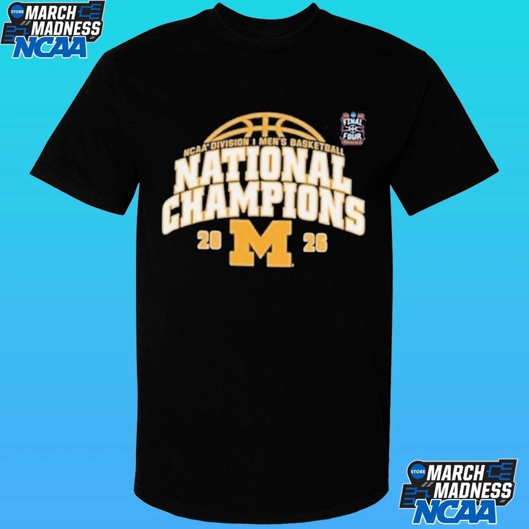 Michigan Wolverines Mbb National Champs 2026 Jersey Shirt