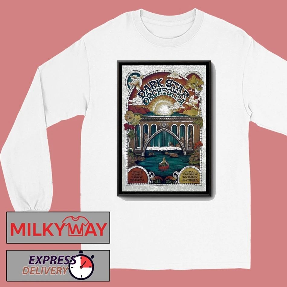 Dark Star Orchestra Fall Tour Poster 2025 shirt