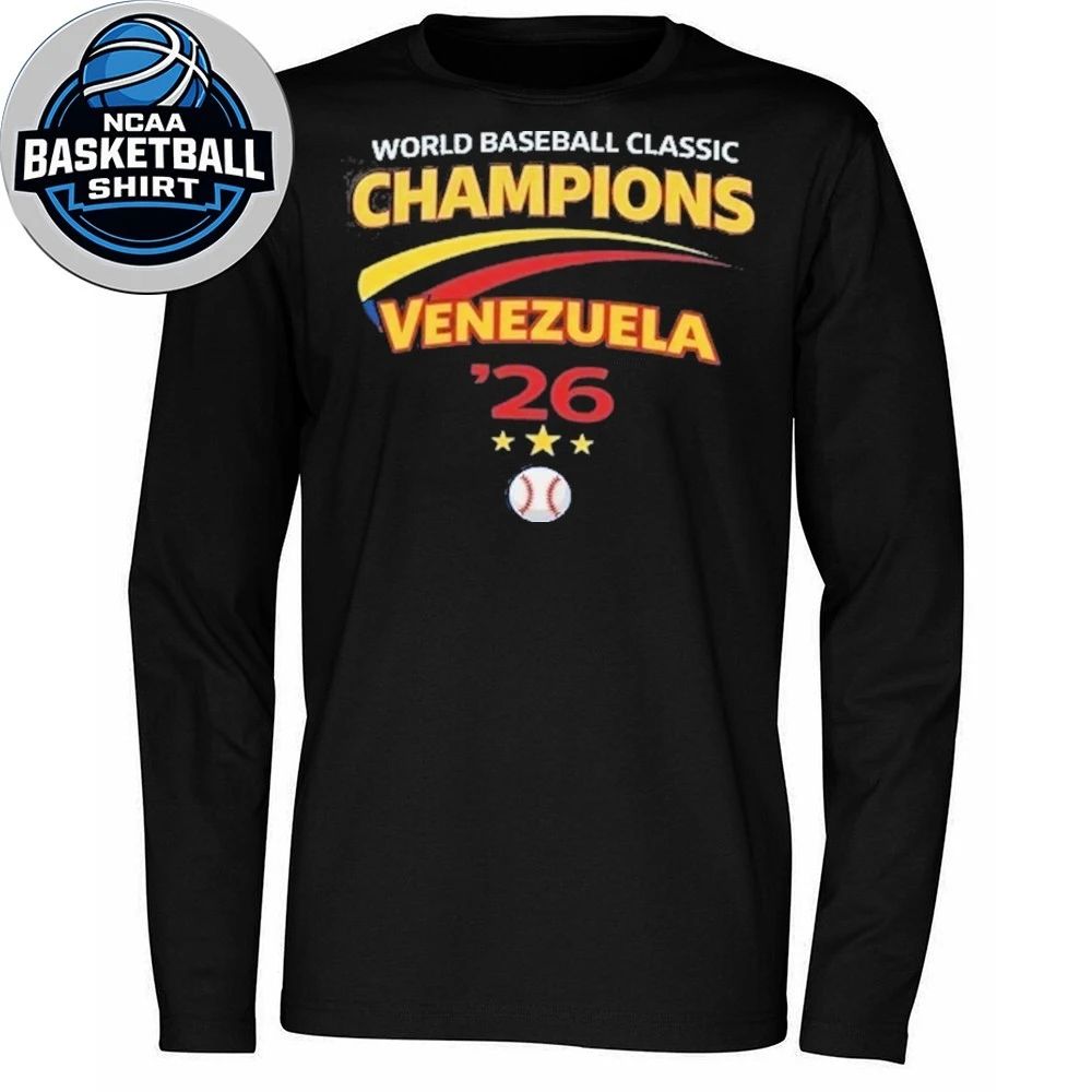 Venezuela Team 2026 World Baseball Classic Champions Shirt