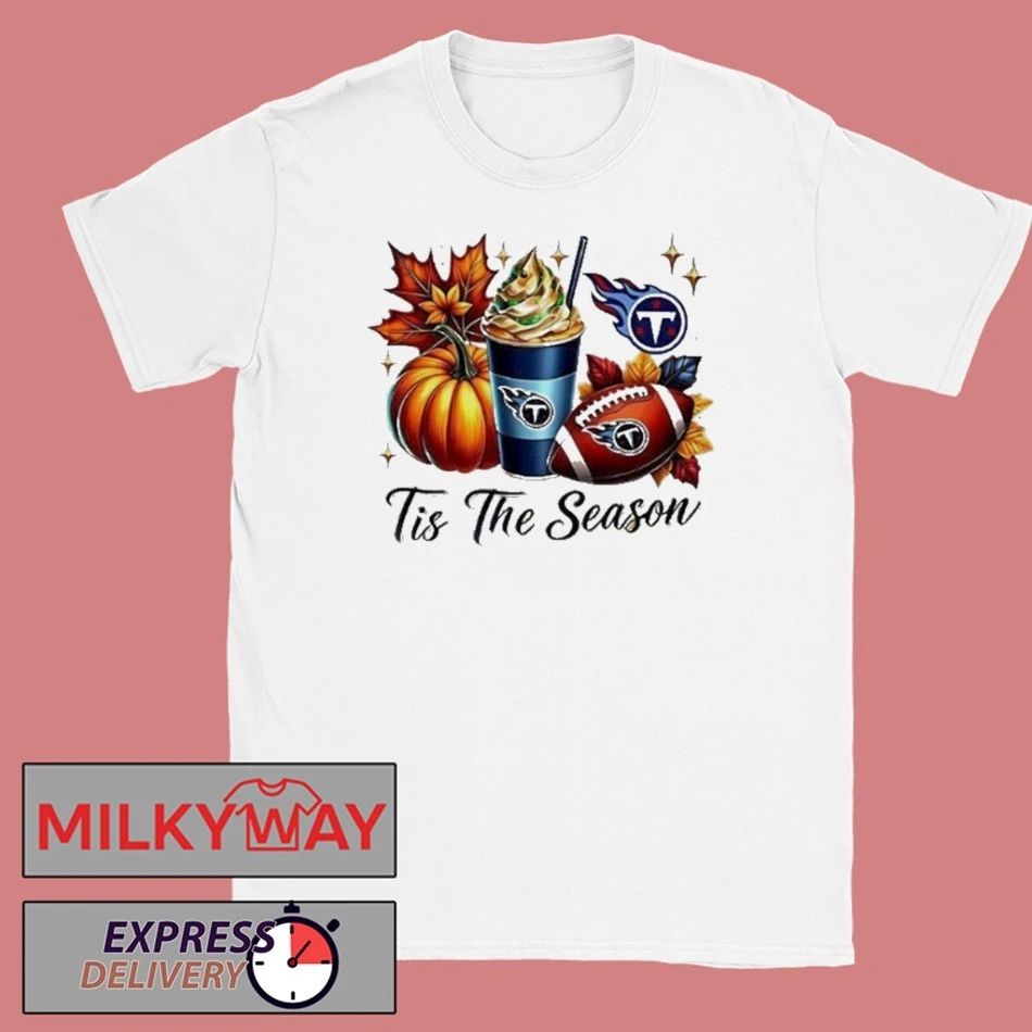 Trendy Tennessee Titans Tis The Season Halloween Shirt