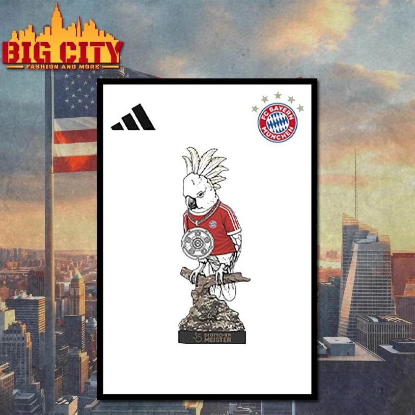 FC Bayern Munich 35 Deutscher Meister Cockatoo Shirt