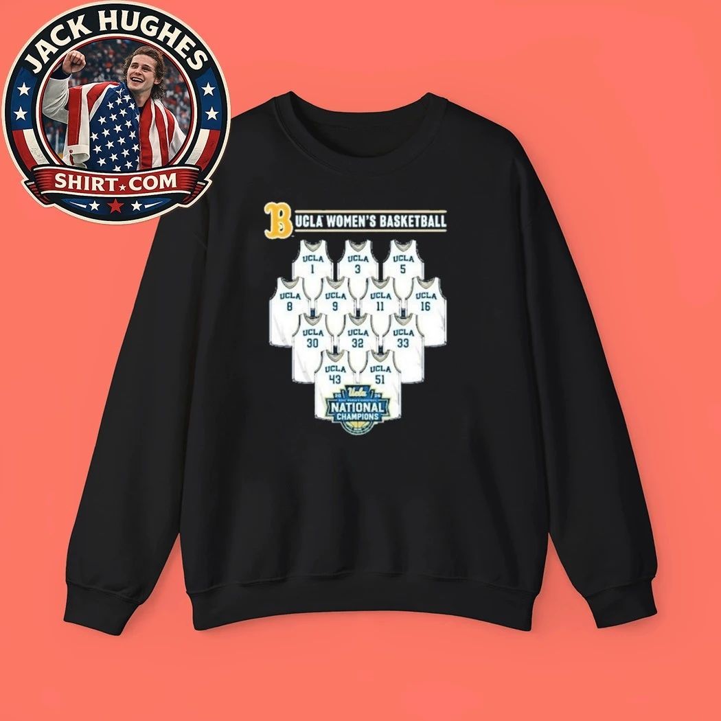 Original UCLA Bruins Women’s Basketball National Champs NIL Team Shirt