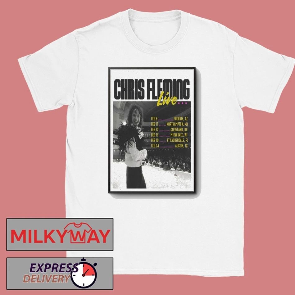 Chris Fleming February 2026 Tour Poster shirt