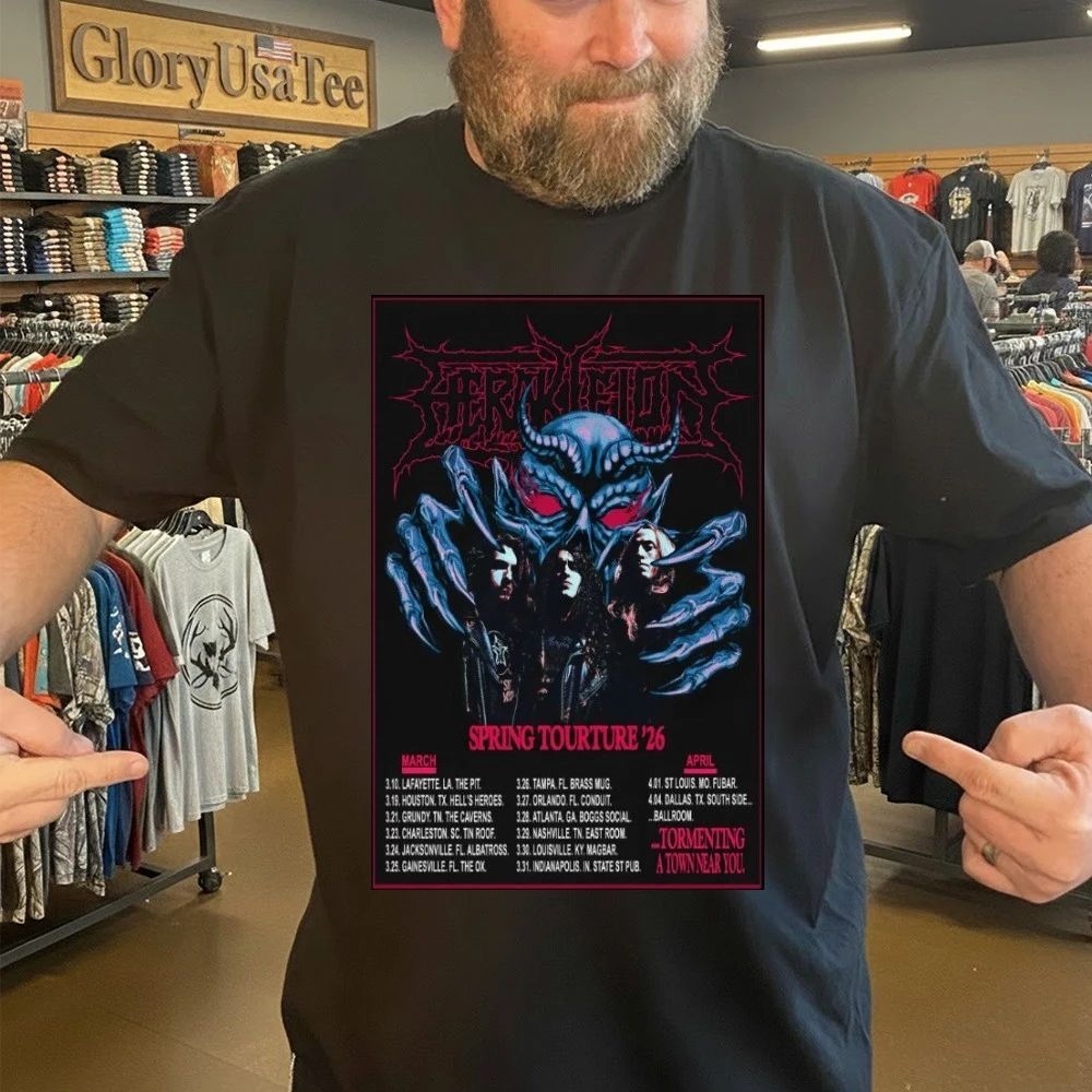 HERAKLEION Spring 2026 Tour Poster Shirt