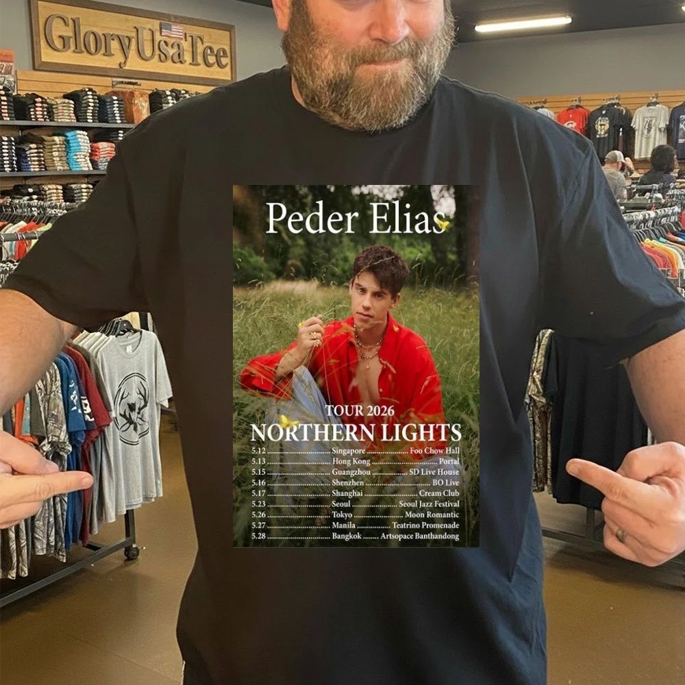 Peder Elias Tour 2026 Northern Lights Shirt