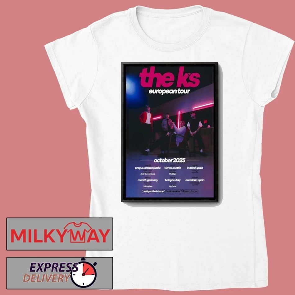 THE K’S Oct 2025 Tour Poster shirt