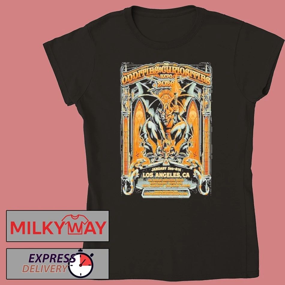 Oddities And Curiosities Expo Jan 3-4 2026 Los Angeles CA Poster shirt