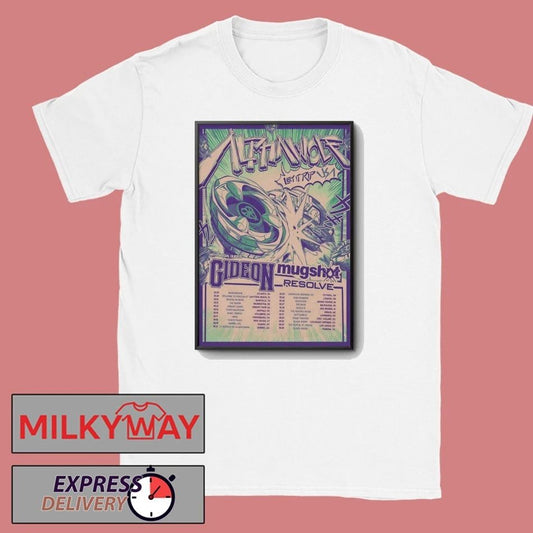 Alpha Wolf Let It Trip USA 2026 Tour Poster shirt