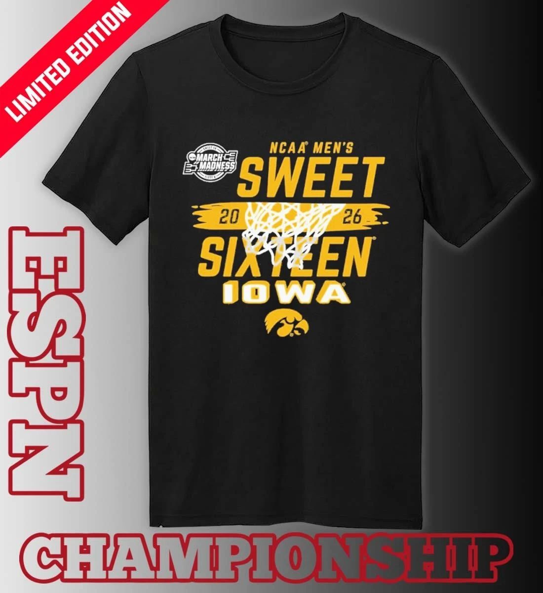 University of Iowa Men’s Basketball Sweet Sixteen Bound Shirt