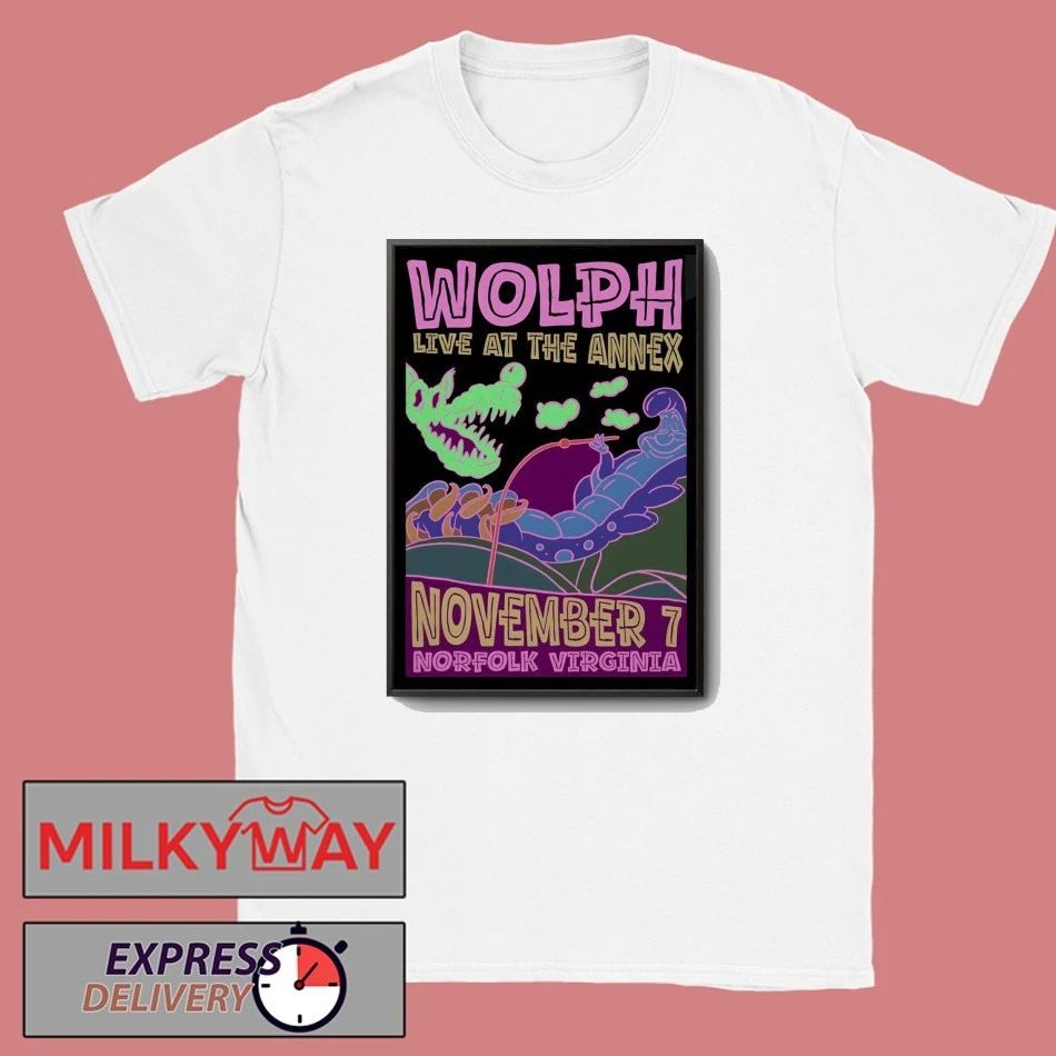 WOLPH In Norfolk VA On Nov 7 2025 Poster shirt