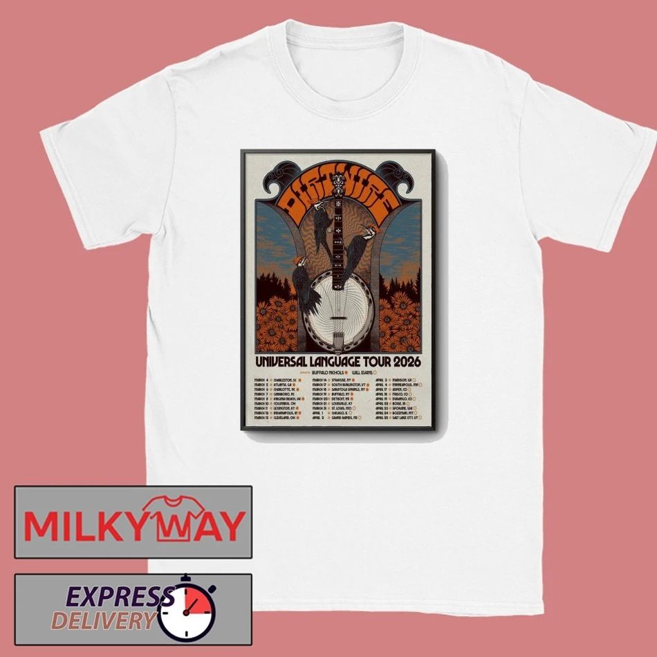 Poster Dirtwire Universal Language Tour 2026 shirt