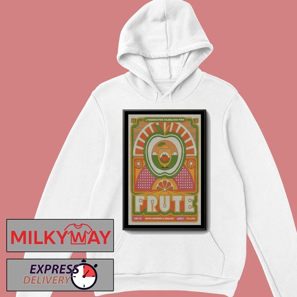 Frute November 29, 2025 Pinto Sunshine & Choachi, Aisle 5 Atlanta Poster shirt
