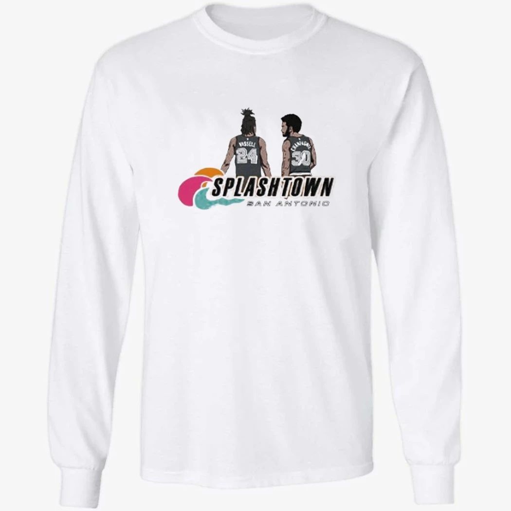 Devin Vassell And Julian Champagnie Splashtown San Antonio Shirt