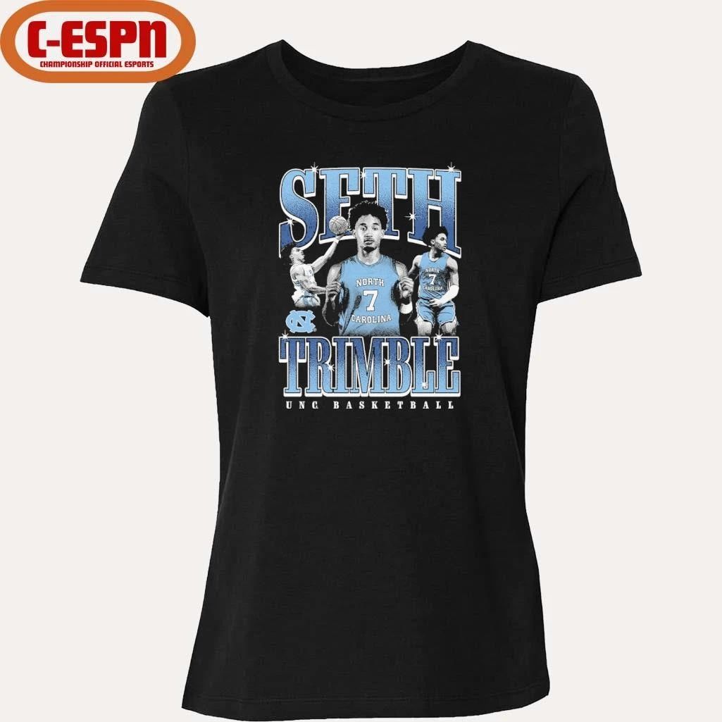 UNC Basketball Seth Trimble Night Night T-Shirt