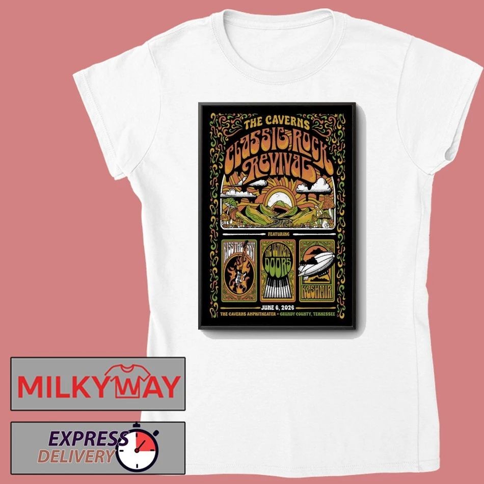 The Caverns Classic Rock Revival Grundy County TN Jun 6 2026 Poster shirt