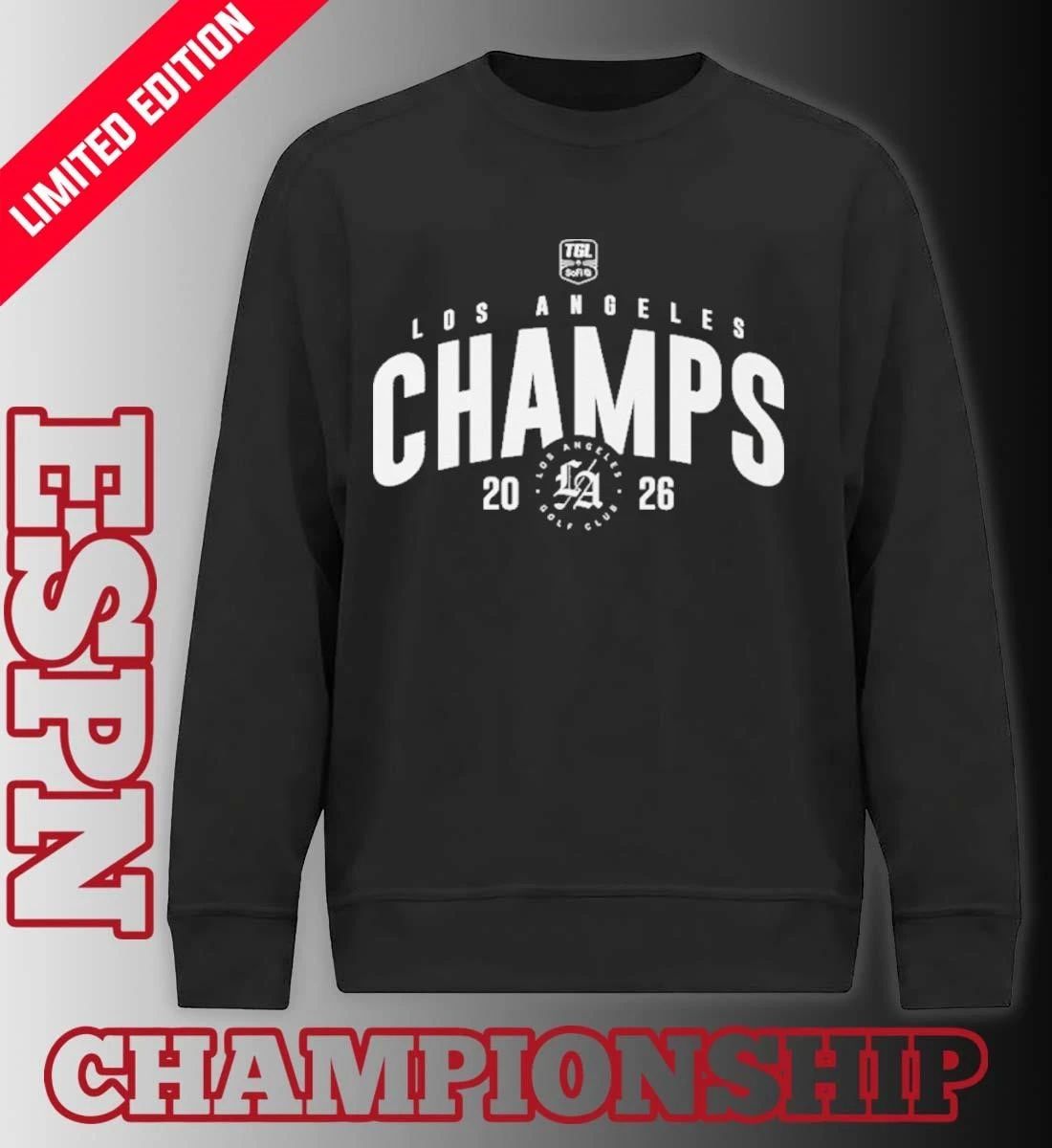 Los Angeles Golf Club 2026 TGL Champions T-Shirt