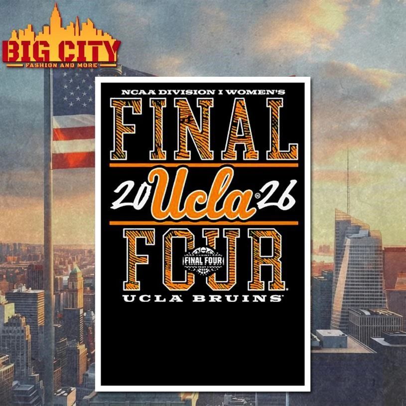 UCLA Bruins NCAA Division I Women’s Final Four 2026 Vintage Shirt