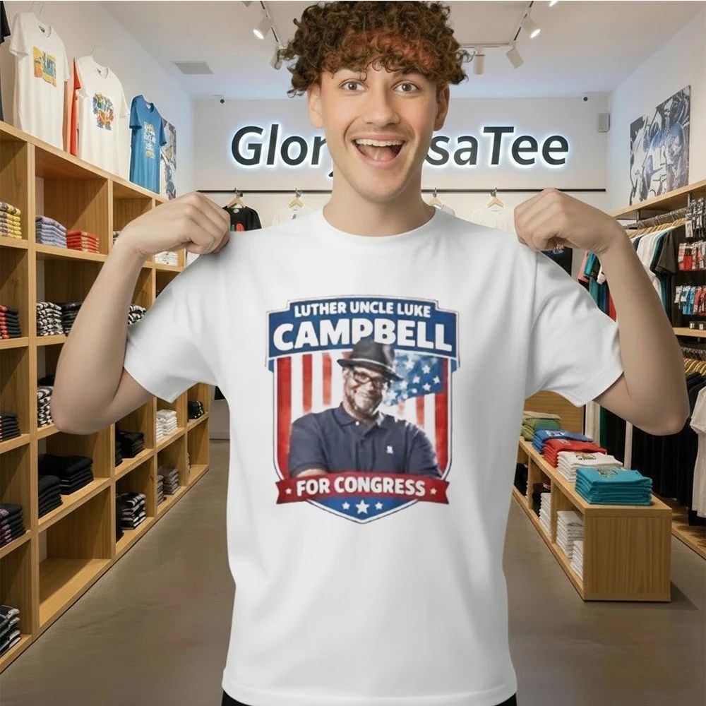 Luther Uncle Luke Campbell For Congress Shirt