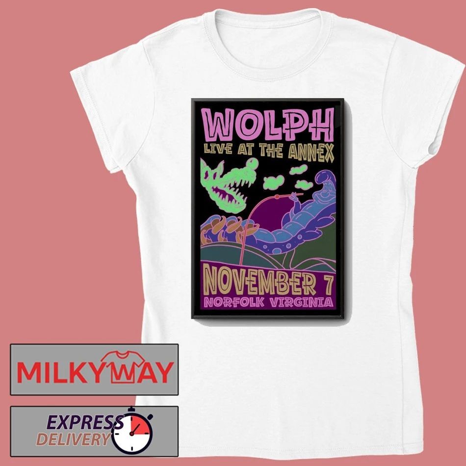 WOLPH Nov 7 2025 At The Annex In Norfolk VA Poster shirt