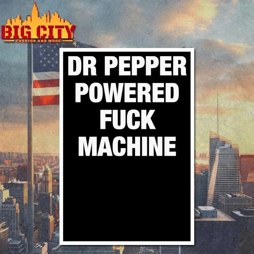 Doctor Powered Fuck Machine Graphic Shirt