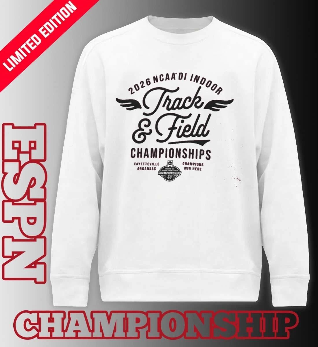 2026 NCAA Division I Indoor Track & Field Final Shirt