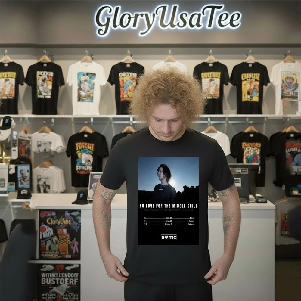 No Love for the Middle Child Tour 2026 Poster Shirt