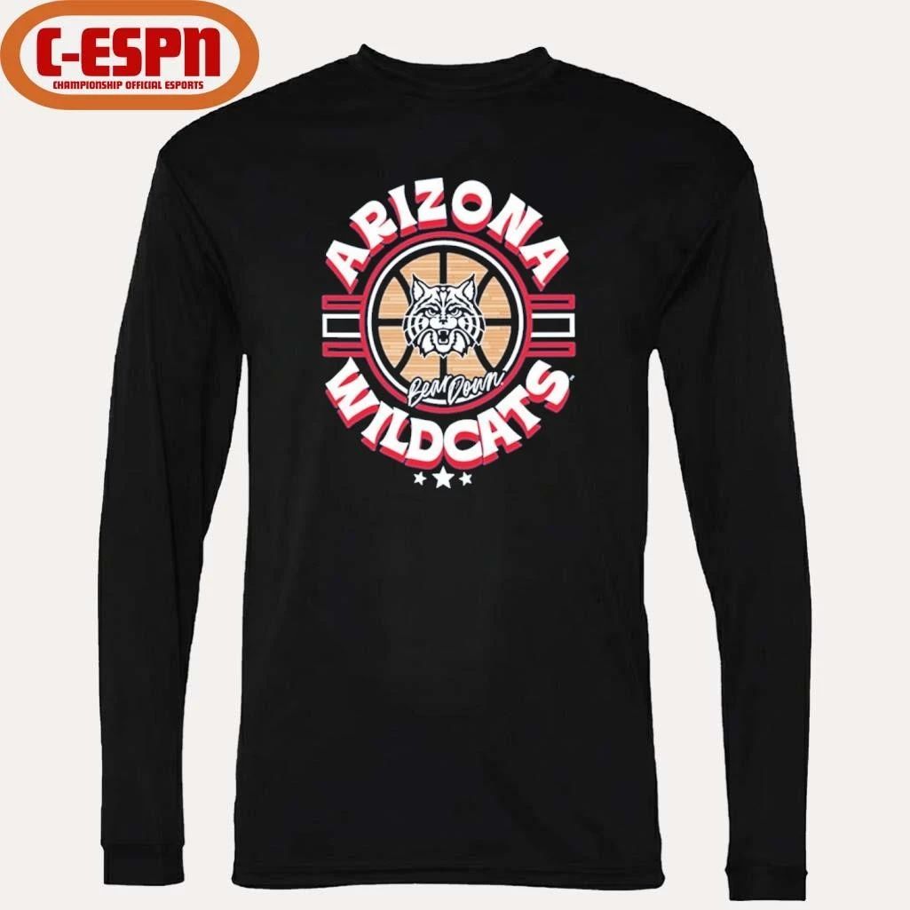 Arizona Wildcats Basketball Court Ball Shirt