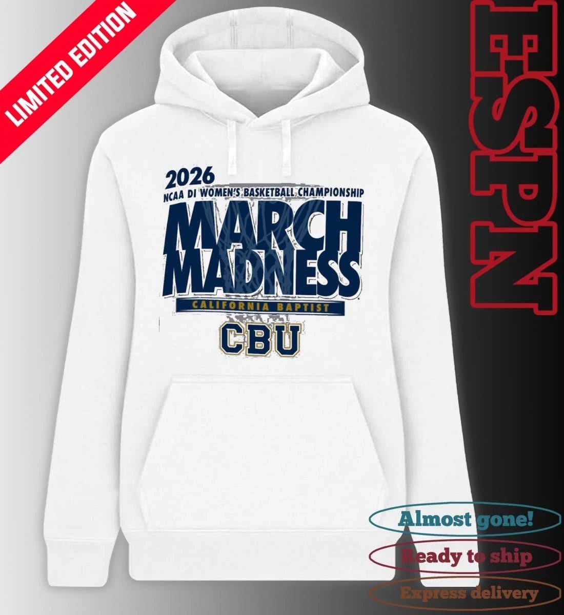 CBU Women’s Basketball Single Team 2026 NCAA March Madness Shirt