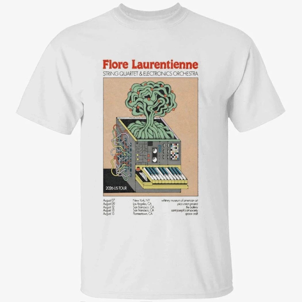 Flore Laurentienne US 2026 Shows Poster Shirt