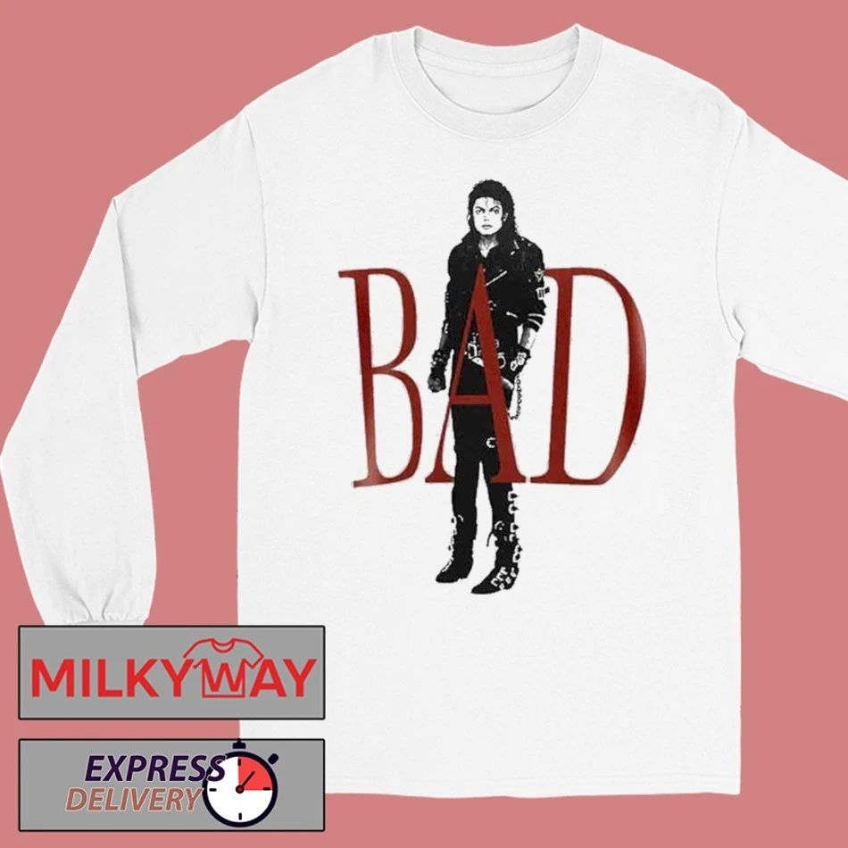 Atlanta Falcons x Michael Jackson BAD 60th Anniversary Shirt