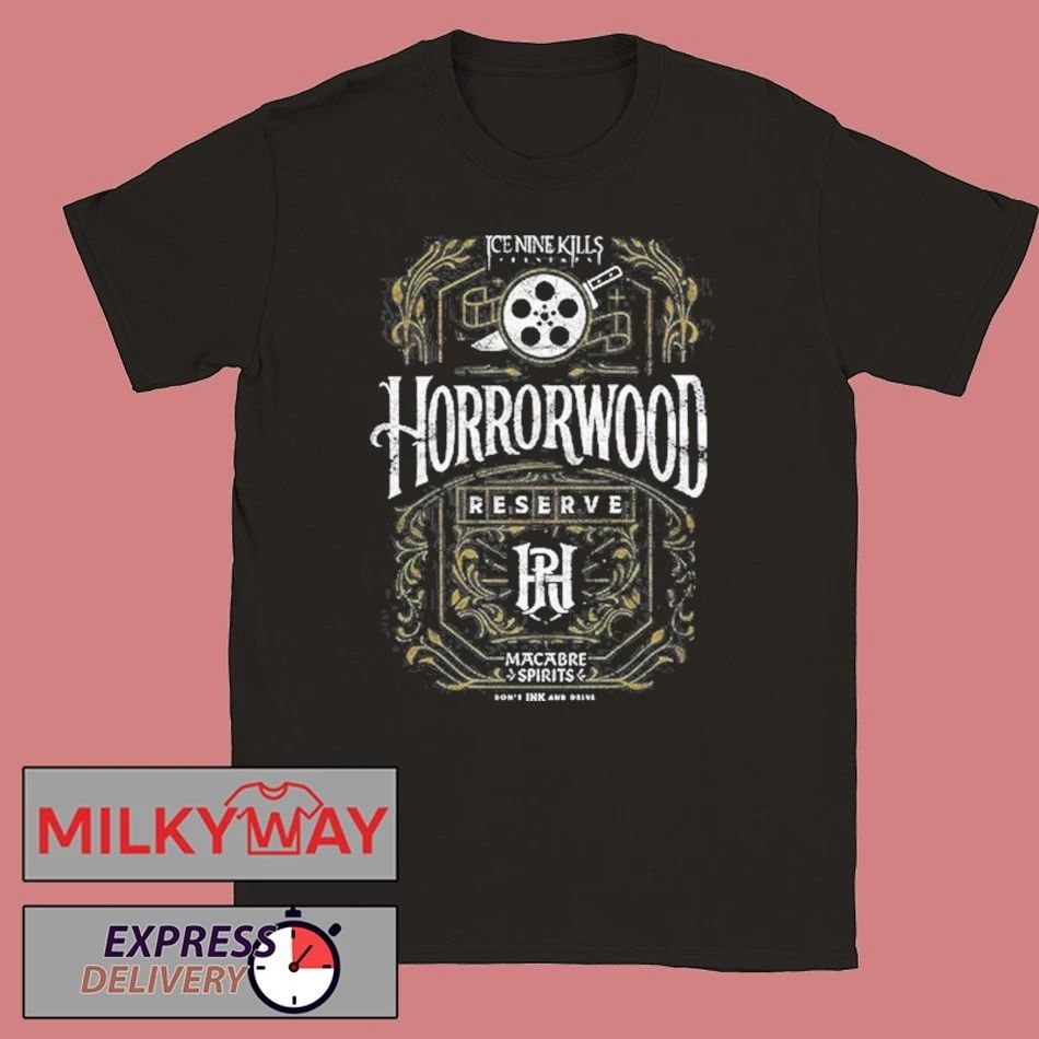 Ice Nine Kills Horrorwood Reserve Black Shirt