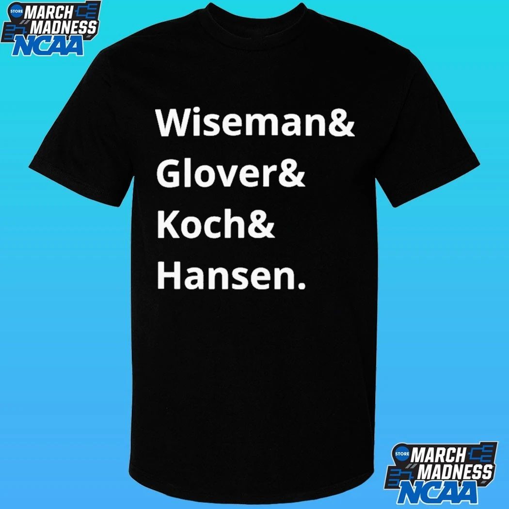 Artemis Ii Nasa Wiseman & Glover & Koch & Hansen Astronaut Names Shirt