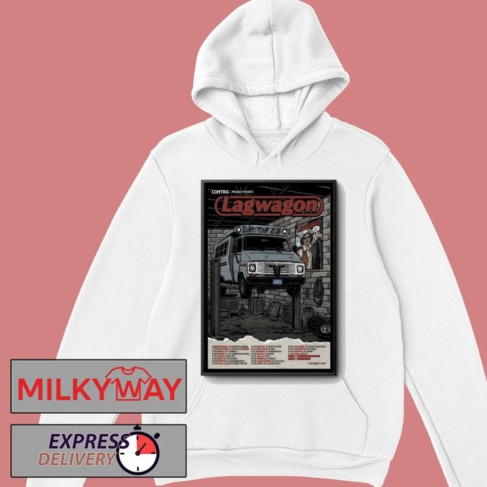 Lagwagon 2026 Euro Tour Poster shirt