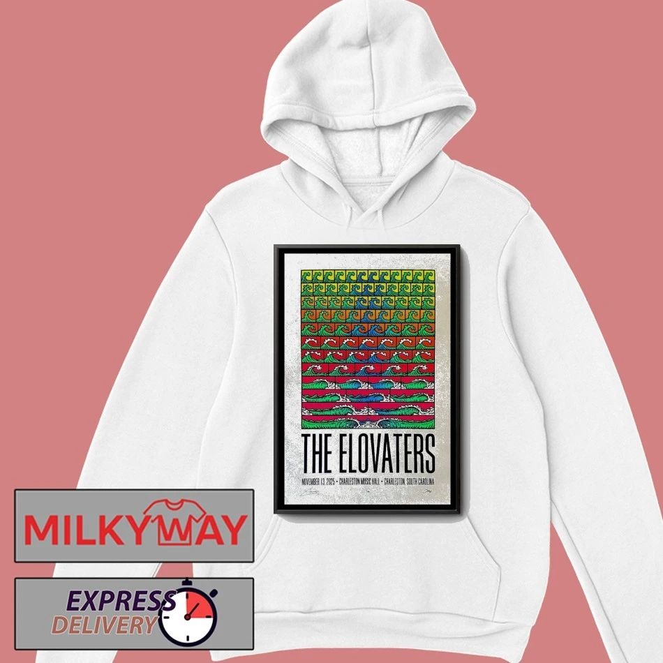 The Elovaters Fall Tour 2025 Charleston, SC Poster shirt
