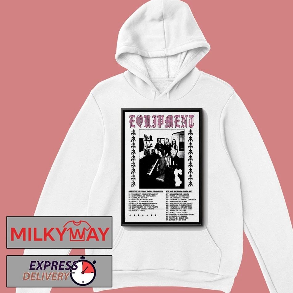 Equipment Spring Tour 26 Poster shirt