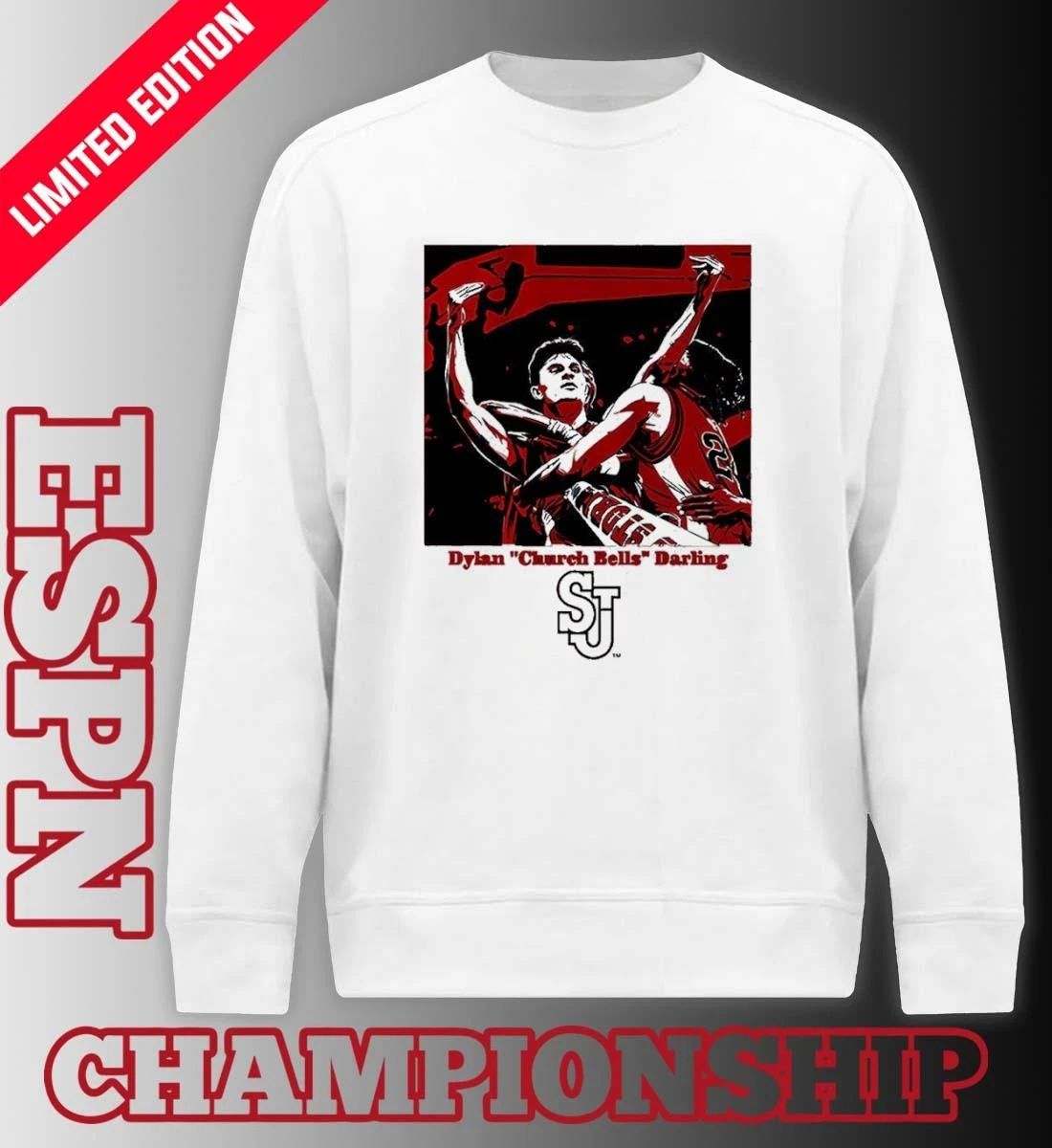 St. John’s Men’s Basketball Dylan Church Bells Darling Shirt