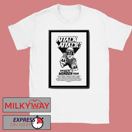 2025 Attack Attack! Tour One Hit Wonder Poster shirt