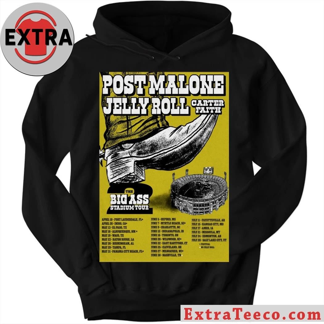 Post Malone Summer Tour 2026 Poster Shirt