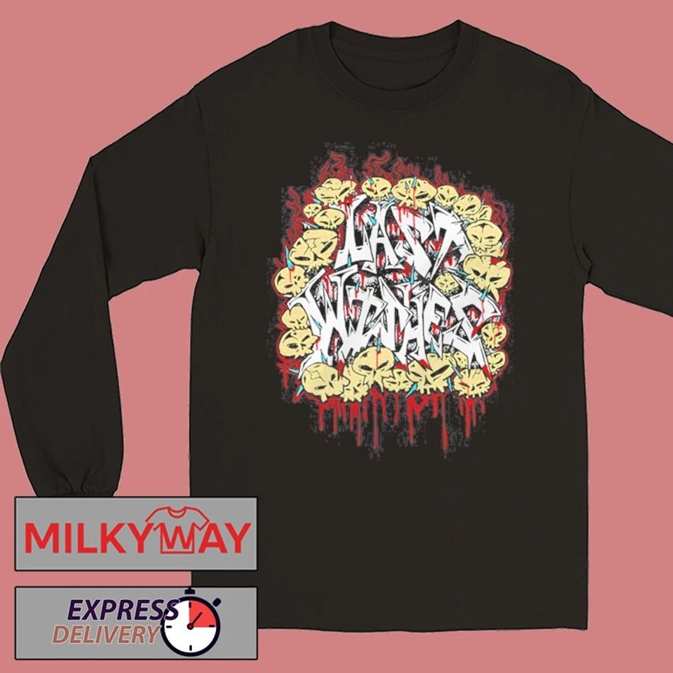 Last Wishes Skull Graffiti Shirt