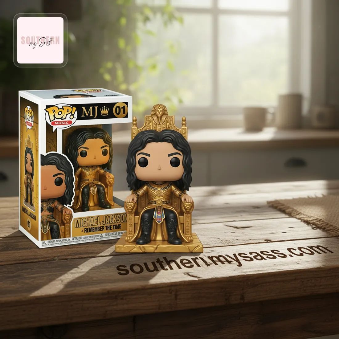 Michael Jackson Remember The Time Pop Figure Doll