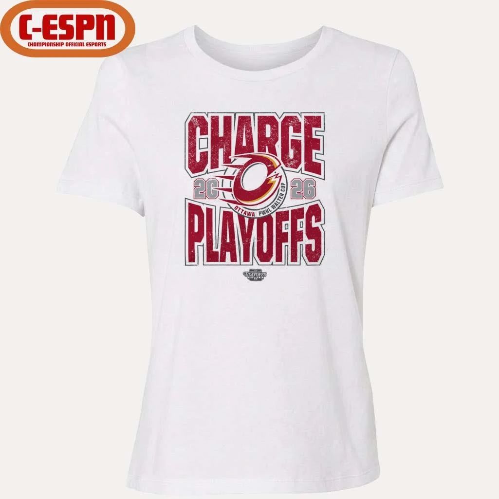 Ottawa Charge 2026 PWHL Walter Cup Playoffs Voyage Shirt