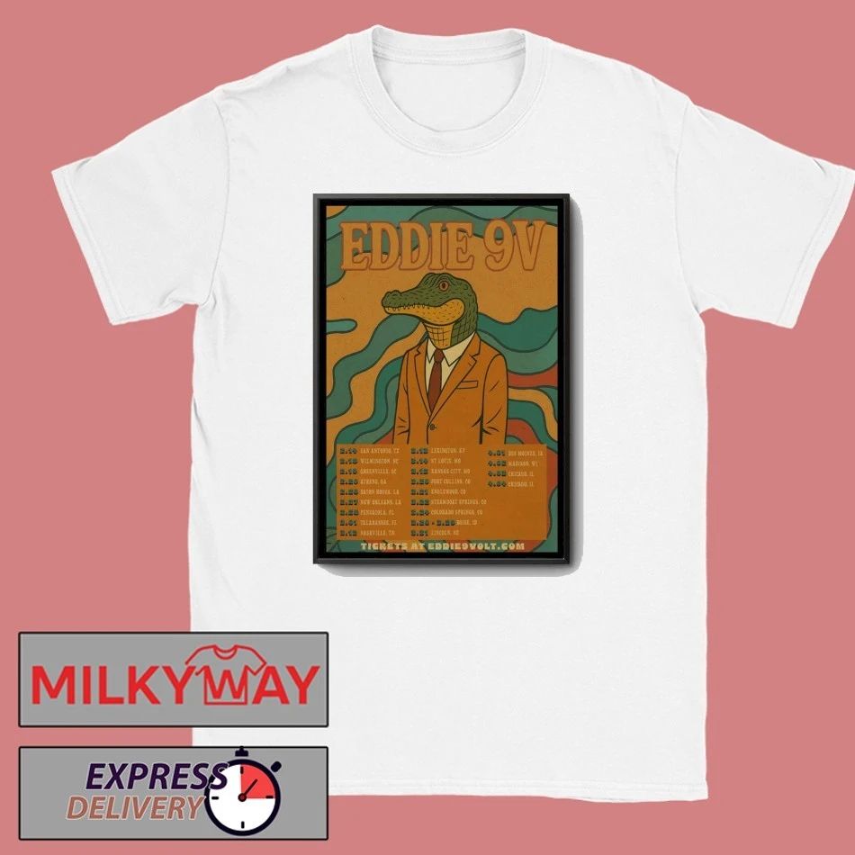 Eddie 9V Live Show 2026 Poster shirt