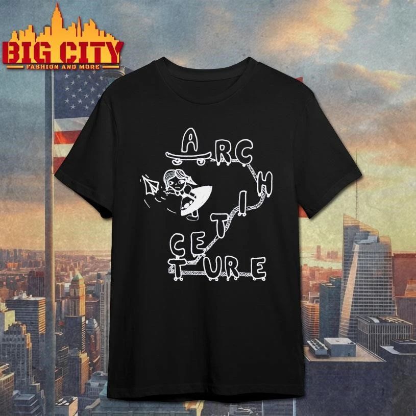 Travis Scott Cactus Jack X Virgil Abloh Arch Skate Rail Shirt
