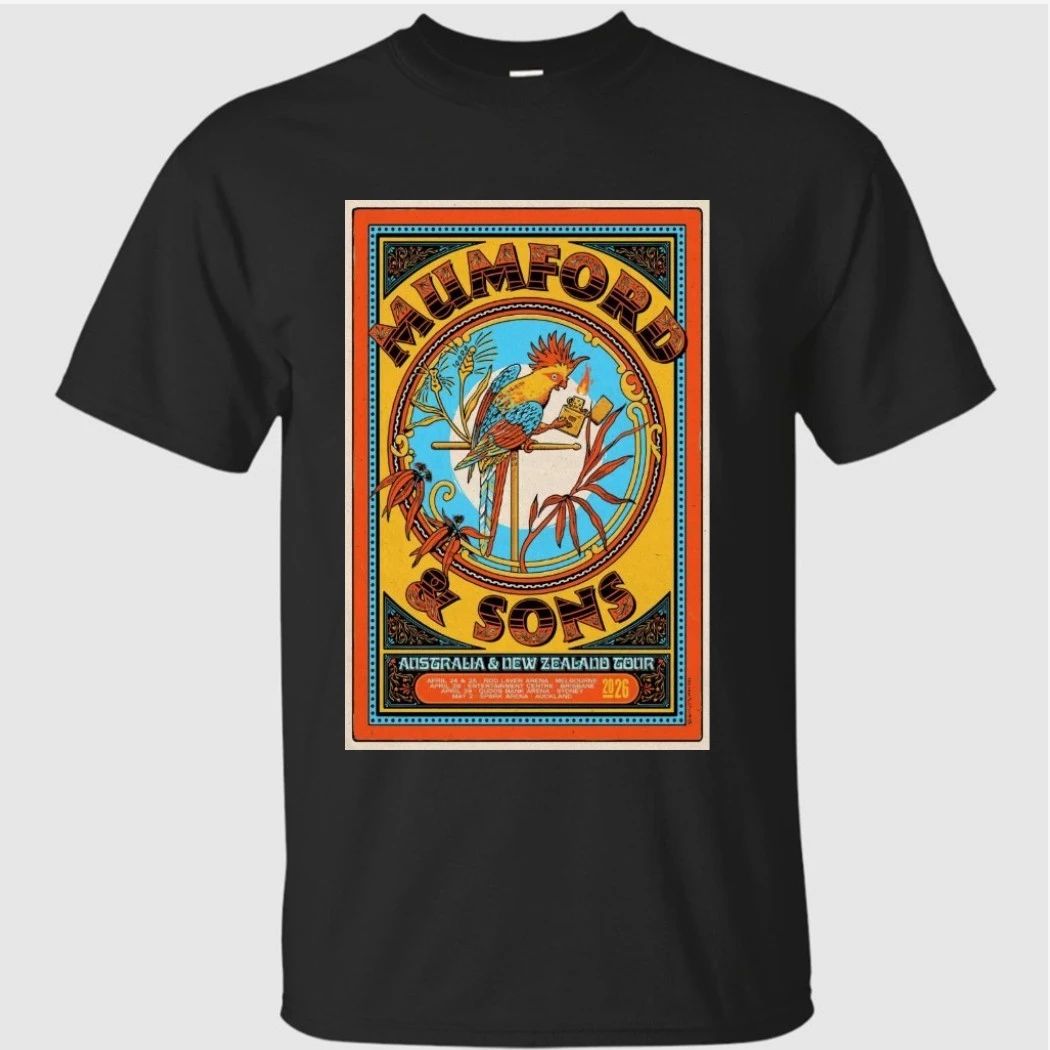Mumford & Sons 2026 Australia & NZ Tour Shirt
