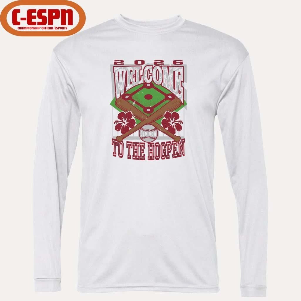 Arkansas Razorbacks Welcome To The Hogpen Baseball Shirt