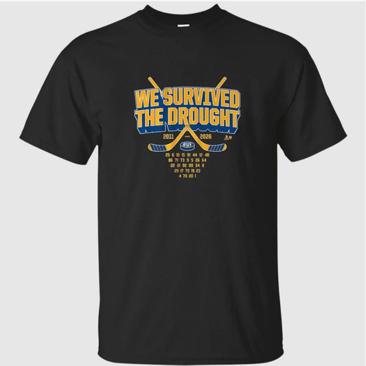 Buffalo Hockey We Survived the Drought Shirt
