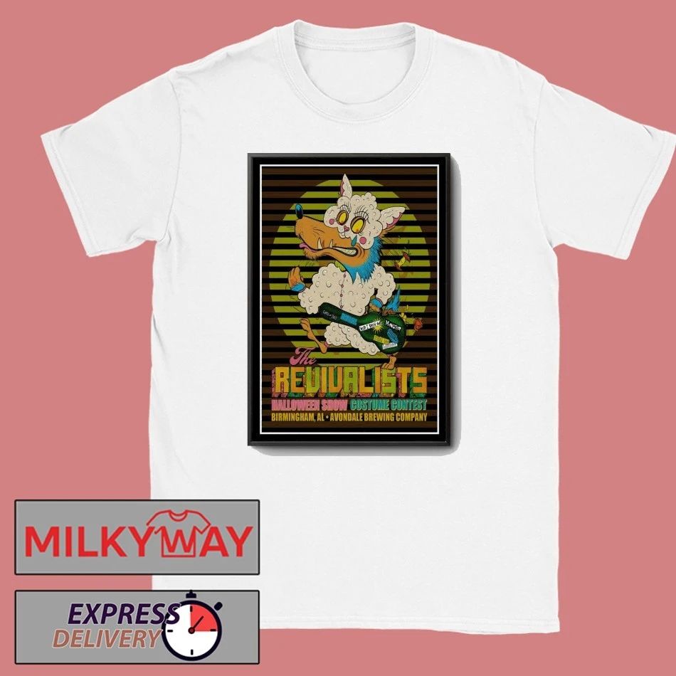 The Revivalists Birmingham, AL Oct 31 2025 Poster shirt