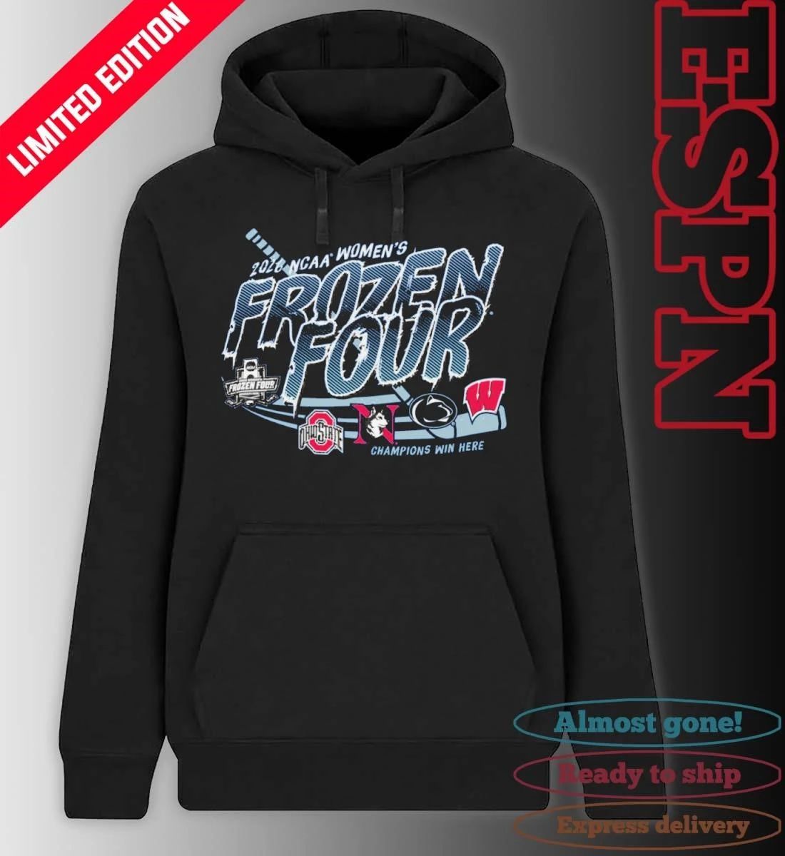 2026 NCAA Women’s Ice Hockey Championship – Frozen Four Shirt